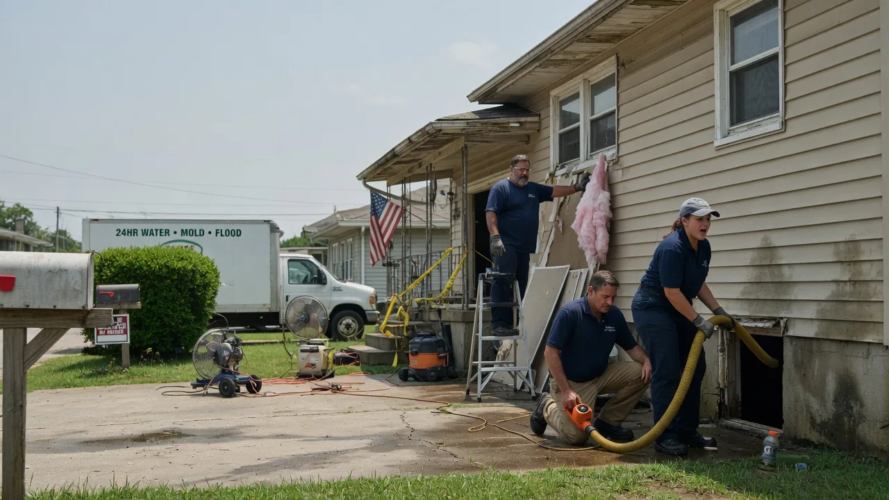 Water Damage Repair in Villa Ridge, IL near me